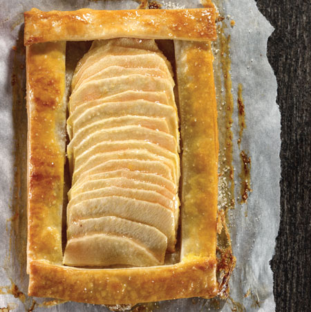 Tarte fine aux pommes Les Producteurs de pommes du Québec PPQ Recette