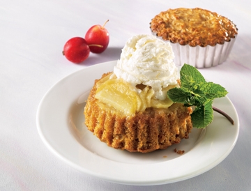 Mini Gateaux Renverses Aux Pommes Et A L Avoine Les Producteurs De Pommes Du Quebec Ppq Recette